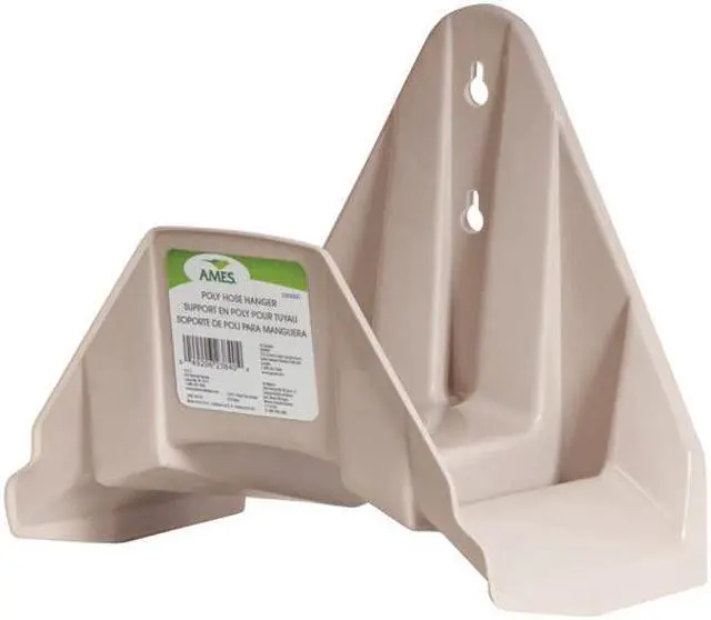 Alt view image 10 of 10 - AMES 2384010 Wall Mount Hose Hanger,Polymer,9 In.W