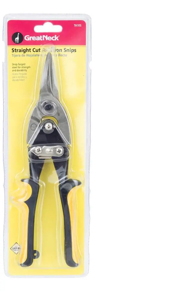 Alt view image 3 of 3 - Great Neck 10" Aviation Snip TA10S Unit: EACH