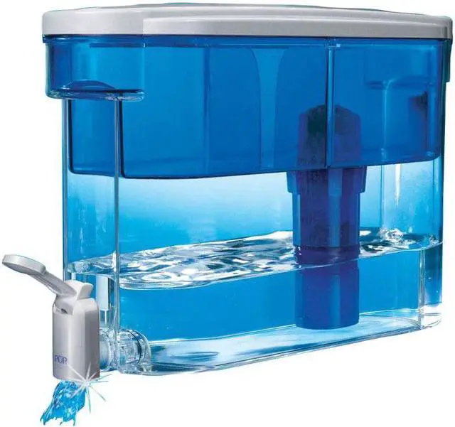 Alt view image 14 of 14 - PUR DS-1800Z Water Dispenser - 1.13 gal - Blue, Clear