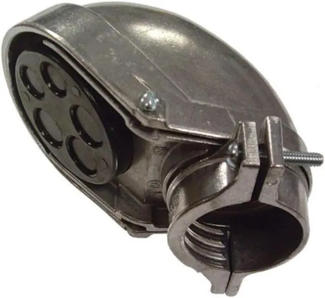 Alt view image 5 of 5 - RACO 2412 EMT/IMC Cap, 3 in, Snap-On, Aluminum, Plain, Natural