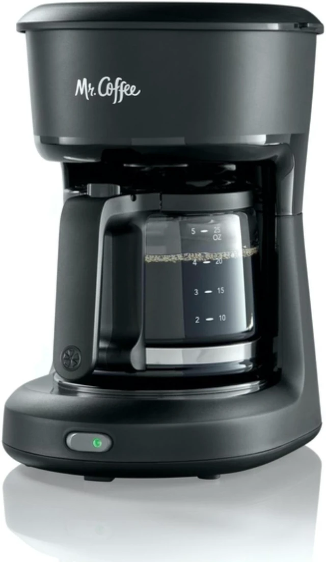 Alt view image 3 of 3 - mr. coffee 2129512, 5-cup mini brew switch coffee maker, black