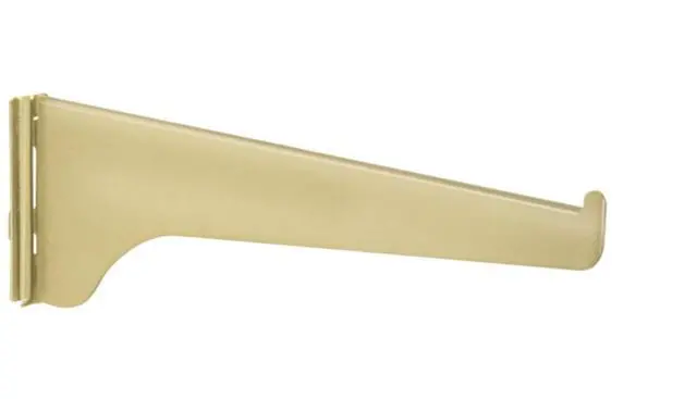 Alt view image 7 of 7 - Knape & Vogt Bracket Brass 2160-5886