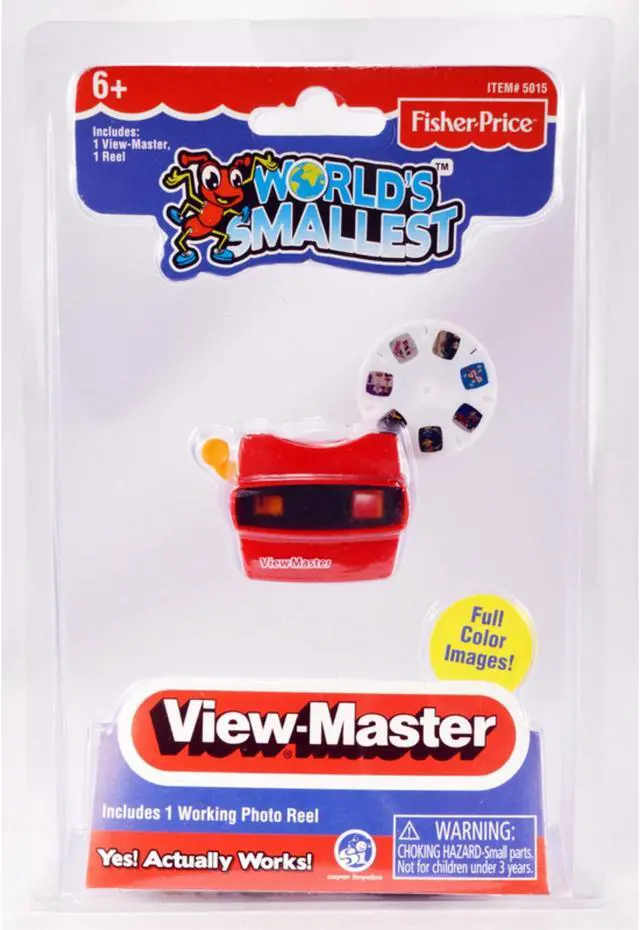Alt view image 12 of 12 - World's Smallest Mattel Viewmaster Retro Mini Toy