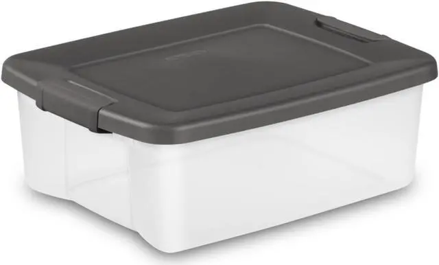 Alt view image 9 of 9 - Shelf Tote 25 Quart By Sterilite