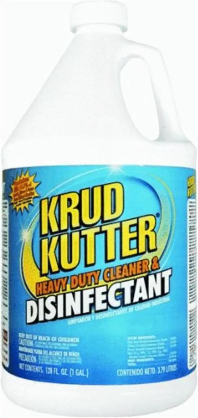 Alt view image 3 of 3 - KRUD KUTTER DH012 Cleaner and Disinfectant, Bottle, 1 gal, Unscented