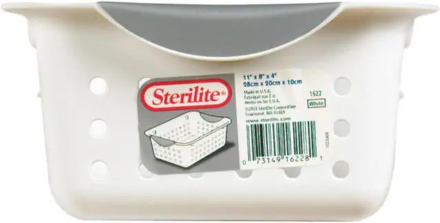 Alt view image 12 of 12 - Sterilite Basket Ultra Sm Wht 2194-2149