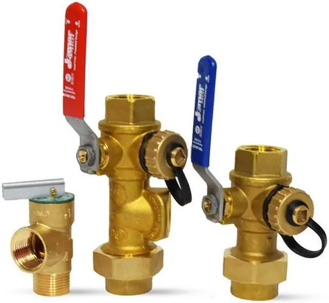 Alt view image 5 of 6 - Eccotemp Service Valve Kit (Jomar+EZ Flush)