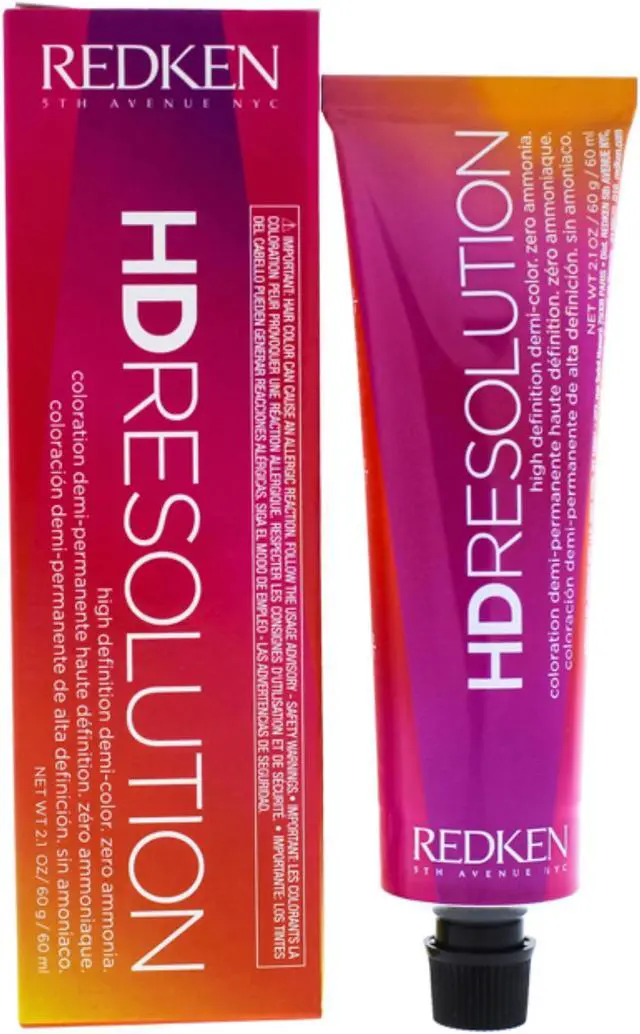 Main image of HD Resolution Haircolor - 7.03 Natural-Gold by Redken for Unisex - 2.1 oz Hair Color