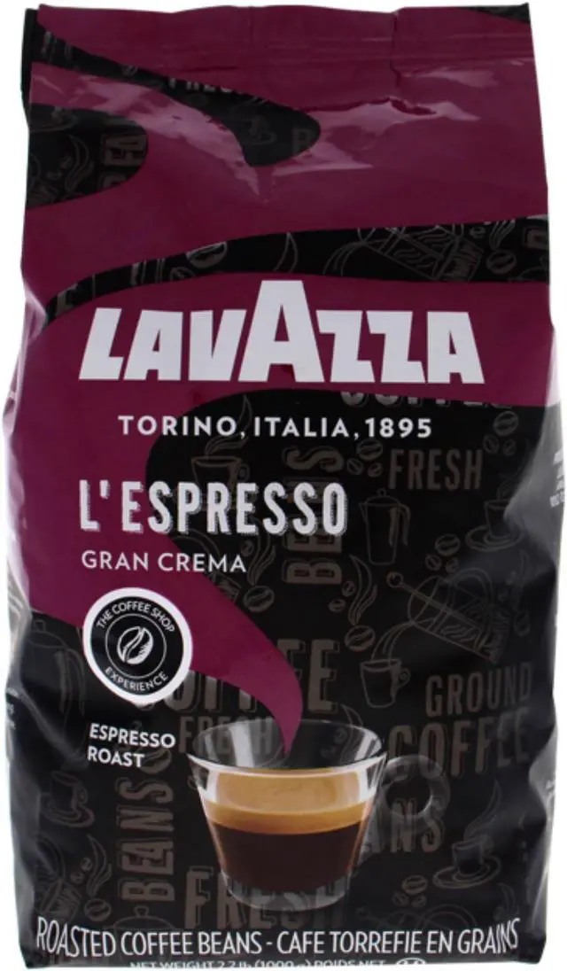 Main image of LEspresso Gran Crema Roast Whole Bean Coffee by Lavazza for Unisex - 35.2 oz Coffee