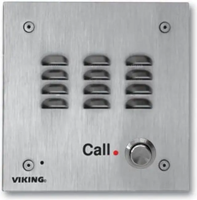 Alt view image 3 of 3 - Stainless Steel Handsfree IP Phone EWP