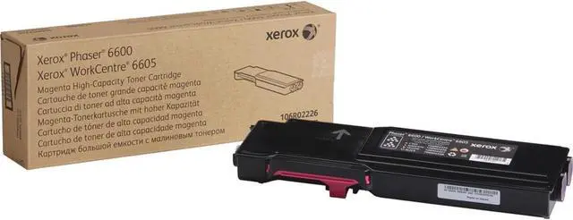 Alt view image 18 of 20 - XEROX 106R02226 HI-CAP TONER CARTRIDGE MAGENTA 6600/6605