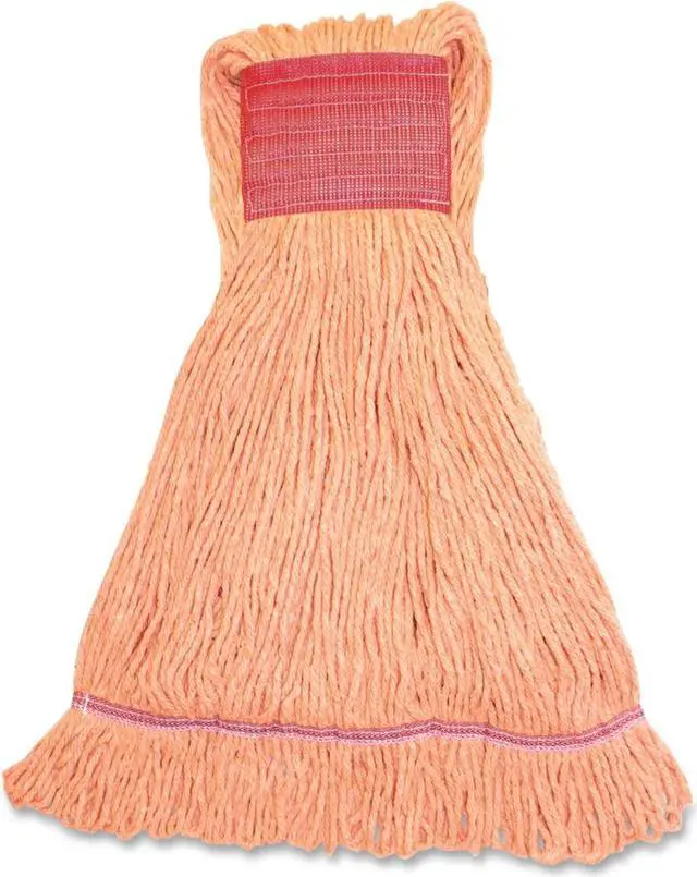 Alt view image 4 of 4 - Gojo Synthetic Lg Blend Wet Mop Wide Band Loop 21oz. OE LOR5BEA