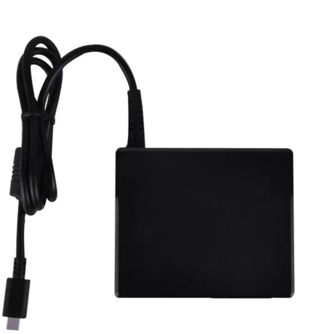 Alt view image 9 of 9 - 60W Slim AC adapter, USB Type C with 20Vdc, 15Vdc, 12Vdc, 9Vdc, 5Vdc output.