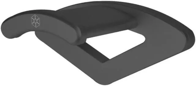 Alt view image 4 of 11 - Premium wall-mounted HiFi headphone holder-Silver