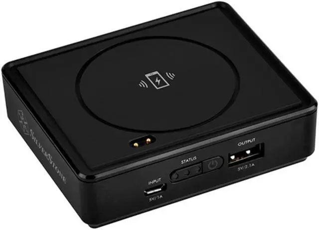 Alt view image 2 of 2 - 5200 mah stackable wireless charging power bank