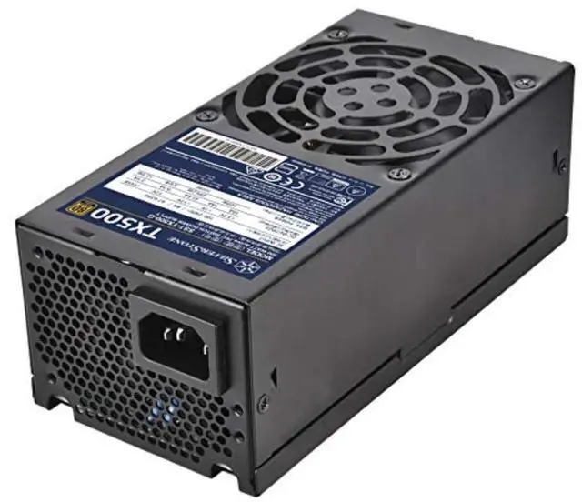 Alt view image 7 of 7 - 500W, TFX form factor, single +12V rails with 41.6A output, Silent 80mm Fan with 18~36dBA, efficiency 80Plus GOLD certification, fixed cable,2x 6+2pin PCI-E.