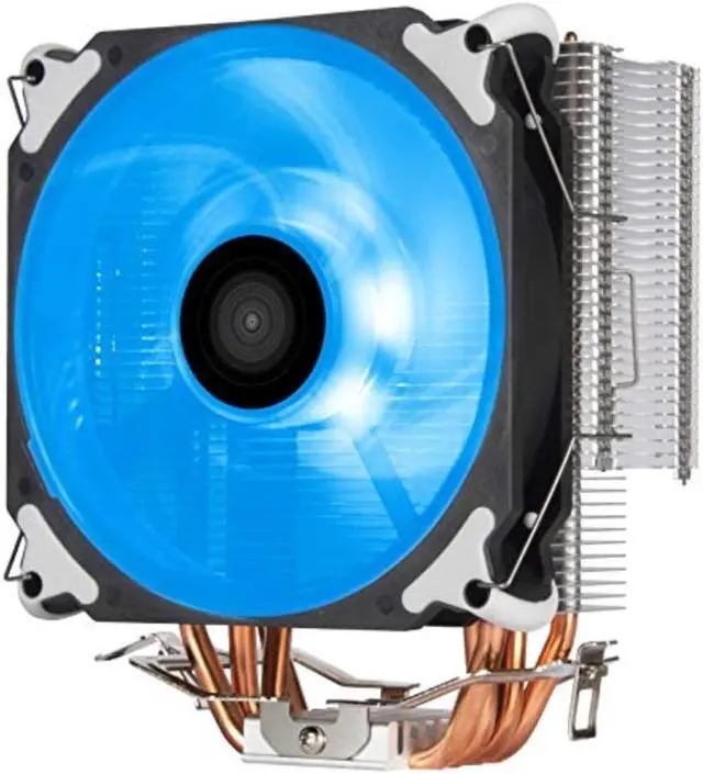 Alt view image 7 of 14 - CPU cooler/Side blow /6*4 Heat pipe/12025mm/HDC tech/H154mm/Universal Intel & AMD socket solution