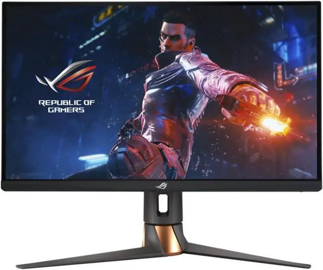 Alt view image 8 of 17 - ASUS ROG Swift 27 1440P Gaming Monitor (PG279QM) - WQHD, Fast IPS, 240Hz, 1ms, G-SYNC, NVIDIA Reflex Latency Analyzer, DisplayHDR400, Eye Care, HDMI, DisplayPort, USB, Height Adjustable,BLACK