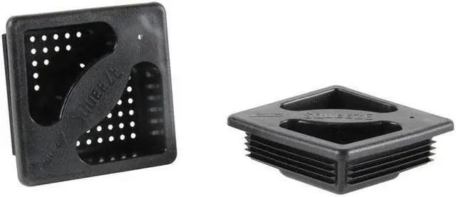 Alt view image 11 of 12 - Camco 40325 No Insect Ventilated Bumper Caps, Pack Of 2, Black
