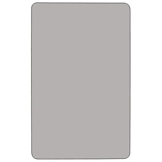 Alt view image 6 of 6 - Flash Furniture Mobile 30 by 48-Inch Rectangular Activity Table with 1.25-Inch Thick High Pressure Grey Laminate Top and Standard Height Adjustable Legs