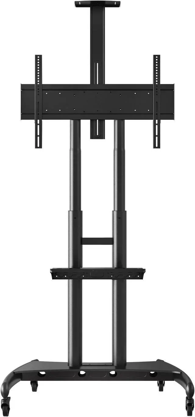 Alt view image 9 of 9 - Luxor FP4000 Adjustable Height Large TV Mount designed for a 40" - 90" Flat Panel TV