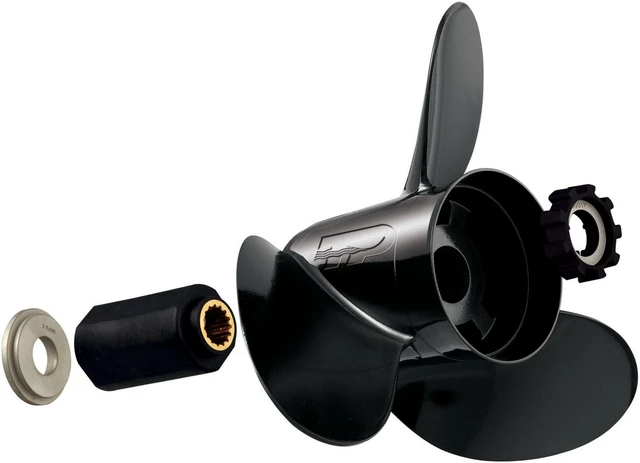 Alt view image 5 of 5 - Turning Point LE1/LE2-1317-4 Hustler® Aluminum - Right-Hand Propeller - 13.25 X 17 - 4-Blade