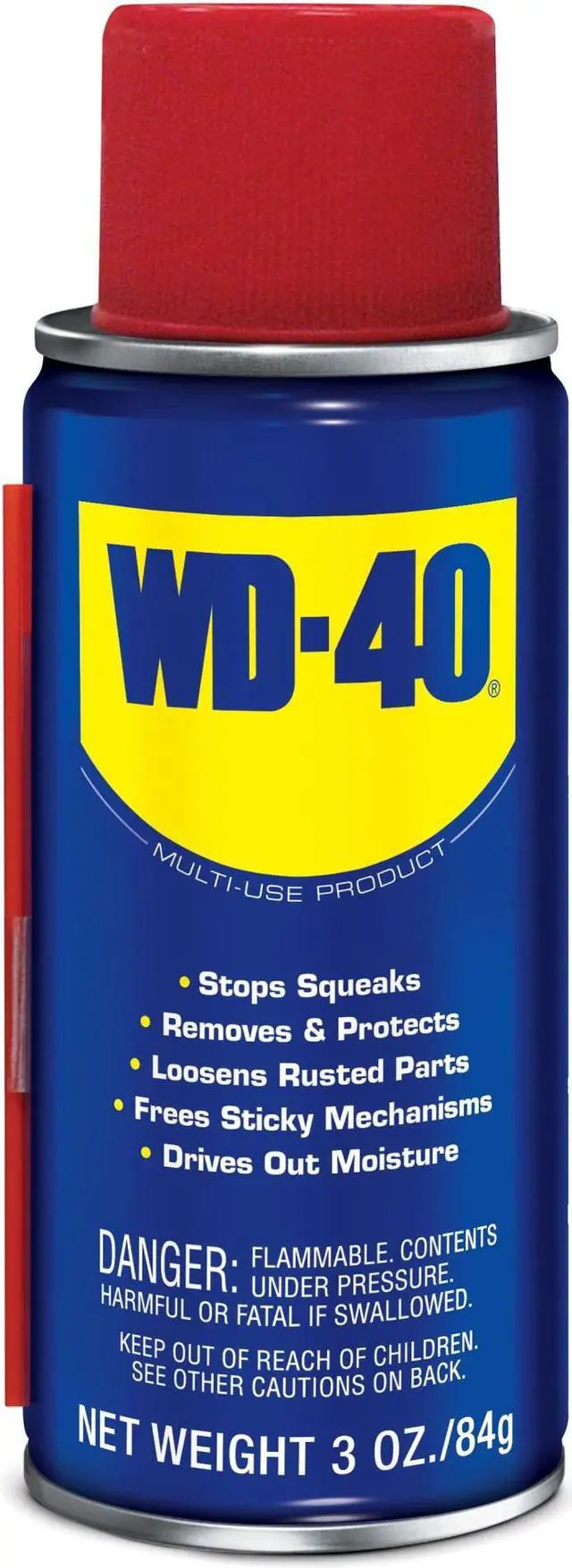 Alt view image 10 of 12 - Lubricant, Aerosol Can, 3 Oz. WD-40 490002