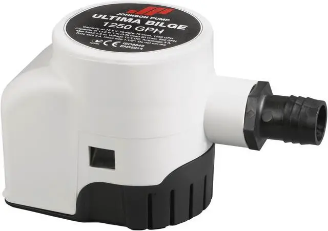 Alt view image 8 of 8 - JOHNSON PUMP ULTIMA BILGE 1250 GPH 1-1/8" AND 1-1/4" HOSE