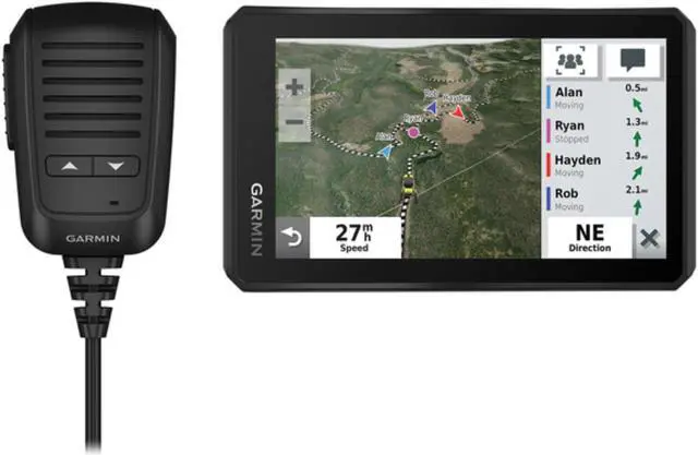 Alt view image 8 of 9 - Garmin Tread Powersport Navigator (5.5" Screen, Group Ride Radio)