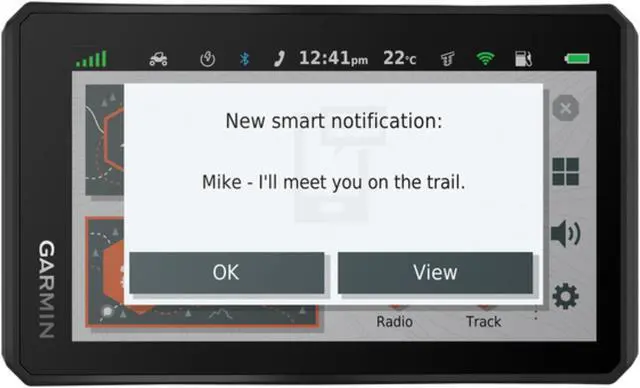 Alt view image 14 of 15 - Garmin Tread Powersport Off-Road Navigator, Includes Topographic Mapping, Private and Public Land Info and More, 5.5" Display