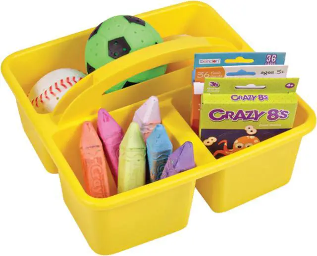 Main image of Deflecto 39505YEL Antimicrobial Kids Creative Storage Caddy (Yellow)