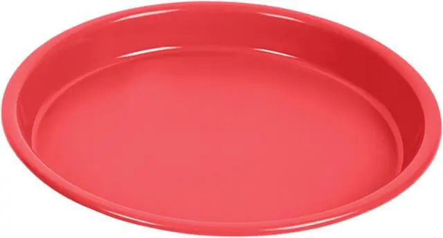 Alt view image 3 of 3 - Deflecto Little Artist's Antimicrobial Craft Tray 13" Dia. Red 39514RED