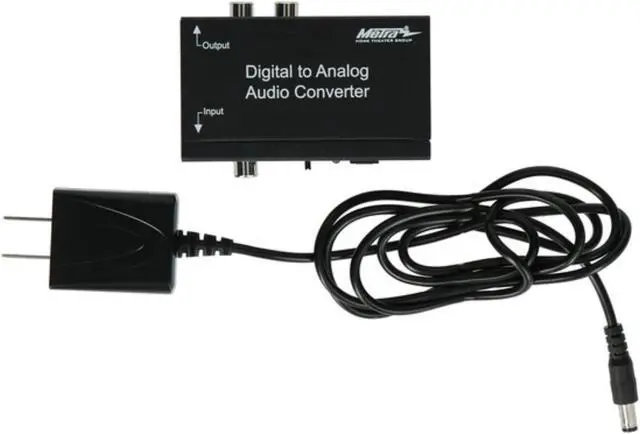 Main image of Metra CS-DAC2 Digital TOSLINK/Optical SPDIF to RCA Audio Converter