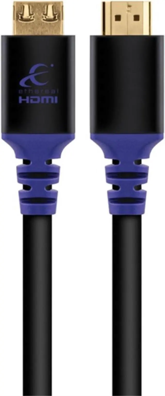 Alt view image 2 of 2 - Ethereal MHX-LHDME4 13 ft. Black HDMI High Speed With Ethernet HDMI High Speed With Ethernet - 4 Meters Male to Male