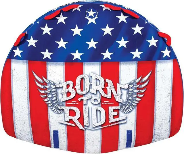Main image of WOW 22-WTO-3982 Born to Ride 3 Person Towable Tube