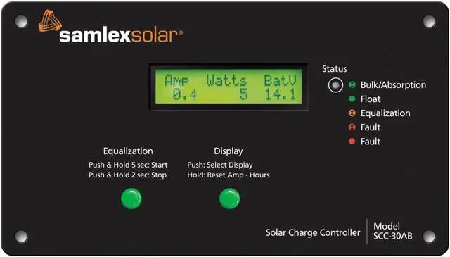 Main image of Samlex EVO-30AB Solar Charge Controller 12/24V