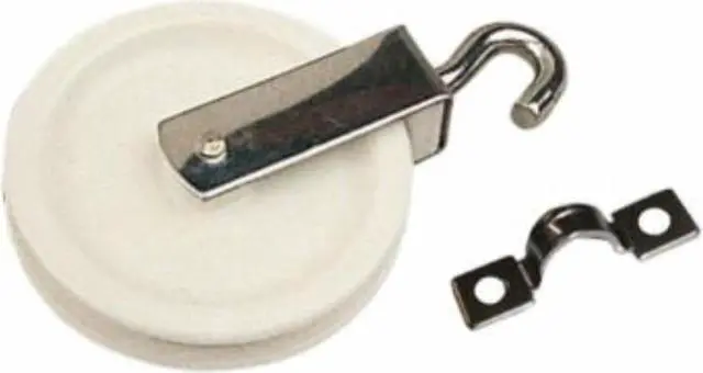 Main image of Sea-Dog 091934 Tiller Rope Pulley - 3/16" x 2-7/16"