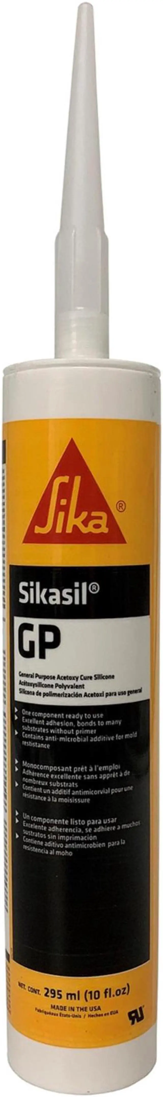 Alt view image 3 of 3 - SIKASIL GP CLEAR SILICONE   300 ML CART