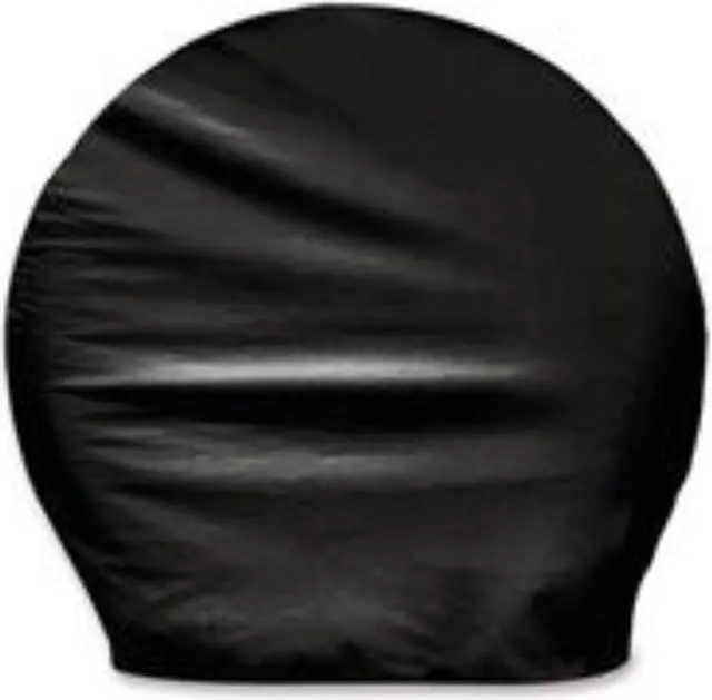 Alt view image 4 of 4 - ADCO 3975 Black #5 Vinyl Ultra Tyre Gard Wheel Cover, (Set of 2) (Fits Tire Diameter 18"-22")