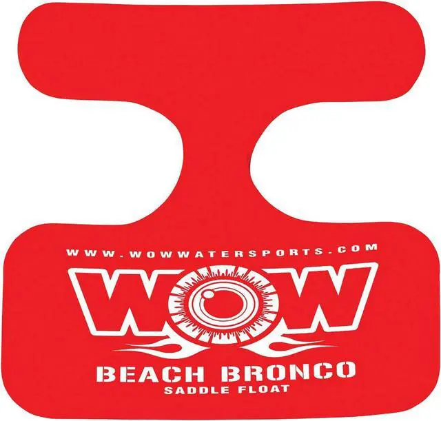 Main image of WOW Watersports 14-2140 Beach Bronco Pool Saddle Float - Red