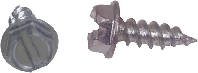 Main image of AP Products 012-TR1000 8 X 1-1/4 Zinc #8 Hex Washer Head Screws - 1.25", 1000 Pack