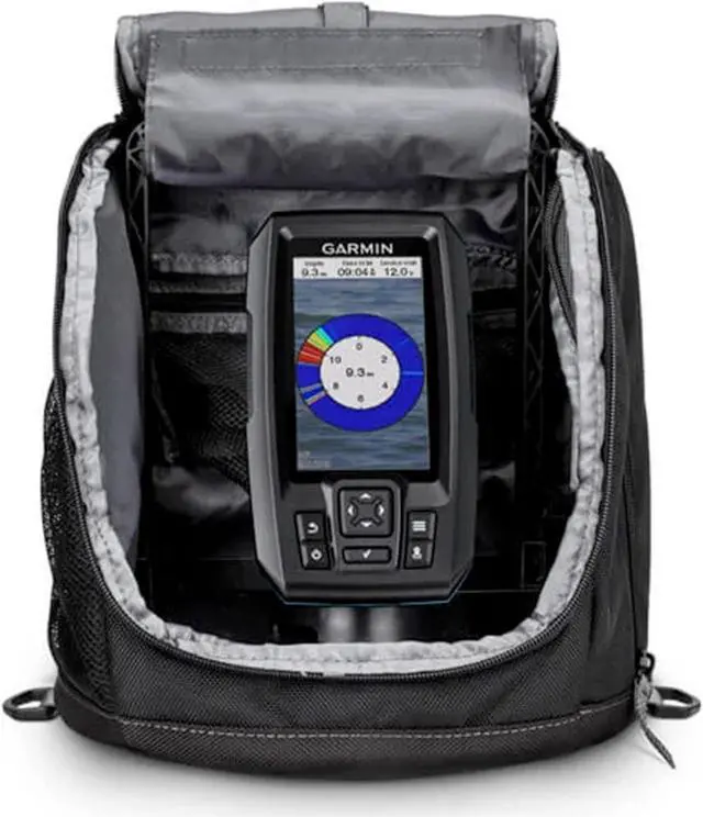 Alt view image 13 of 13 - GARMIN STRIKER PLUS 4 4 ICE FISHING BUNDLE
