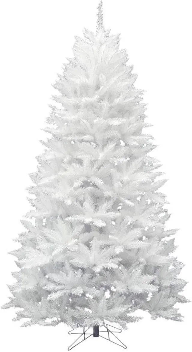 Alt view image 3 of 3 - Vickerman 18416 - 5.5' x 40" Sparkle White Spruce Christmas Tree (A104155)