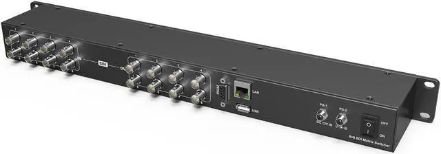 Alt view image 2 of 3 - MSS0811 88 3G-SDI Matrix Switcher