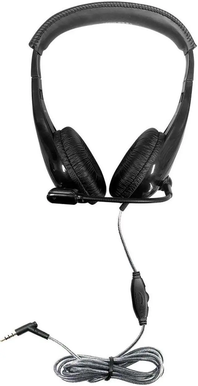 Alt view image 4 of 6 - Motiv8 TRRS Classroom Headset with Gooseneck Mic and In-line Volume Control
