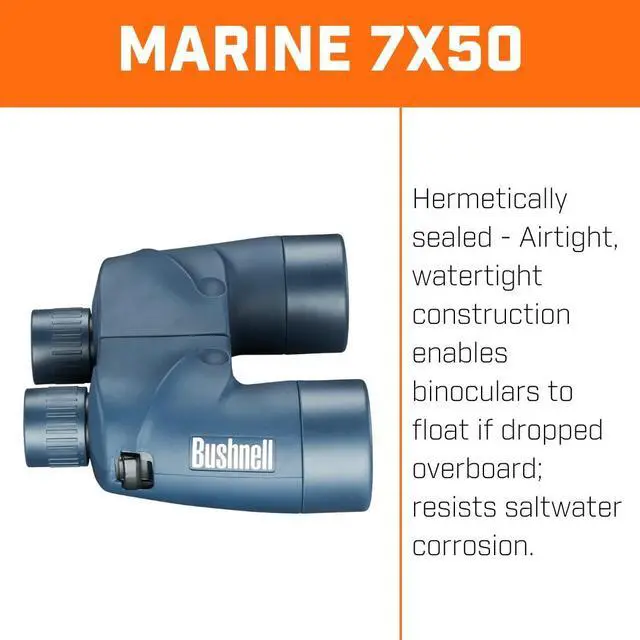 Alt view image 19 of 20 - BUSHNELL OUTDOOR BUSHNELL 7 X 50 WATERPROOF / FOGPROOF BINOCULARS 137501