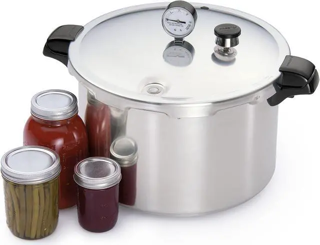 Alt view image 2 of 5 - Presto 1755 16-Quart Aluminum Pressure Cooker/Canner