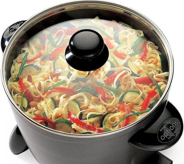 Alt view image 3 of 5 - 06003 Options Electric Multi-Cooker, Steamer