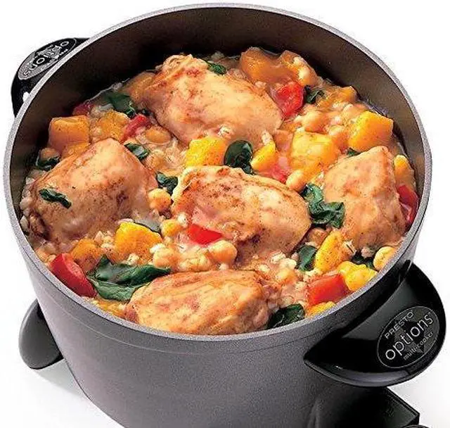 Alt view image 4 of 5 - 06003 Options Electric Multi-Cooker, Steamer