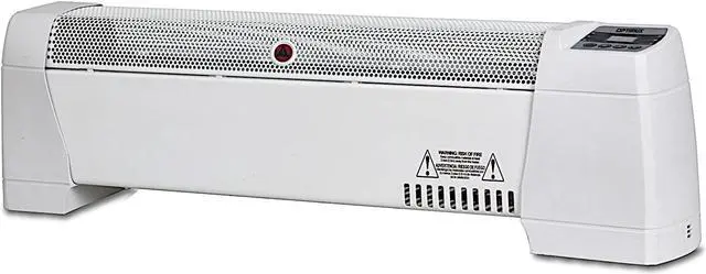 Alt view image 18 of 18 - OPTIMUS H-3603 Optimus h-3603 30" baseboard heater with thermostat